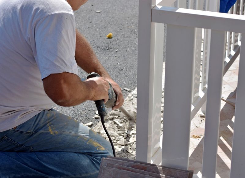 Aluminum Fence Installation