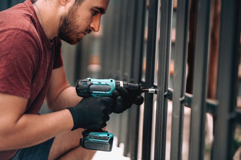 Metal Fence Installation