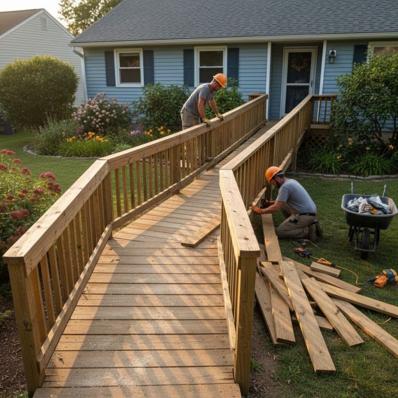 Disability Ramp Installation in Kansas City, KS